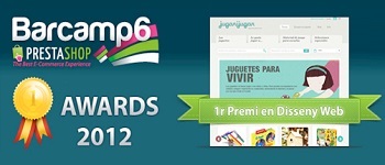 Primer premi PrestaShop botiga online jugarijugar.com